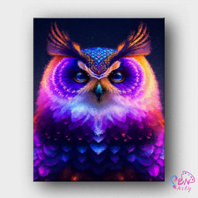 Paint By Numbers -Owl