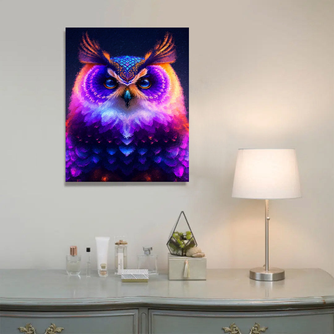 Paint By Numbers -Owl