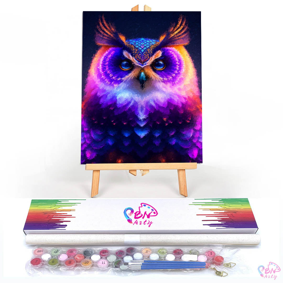 Paint By Numbers -Owl