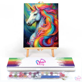 Paint By Numbers -Unicorns