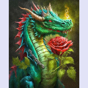 Paint By Numbers -Dragon