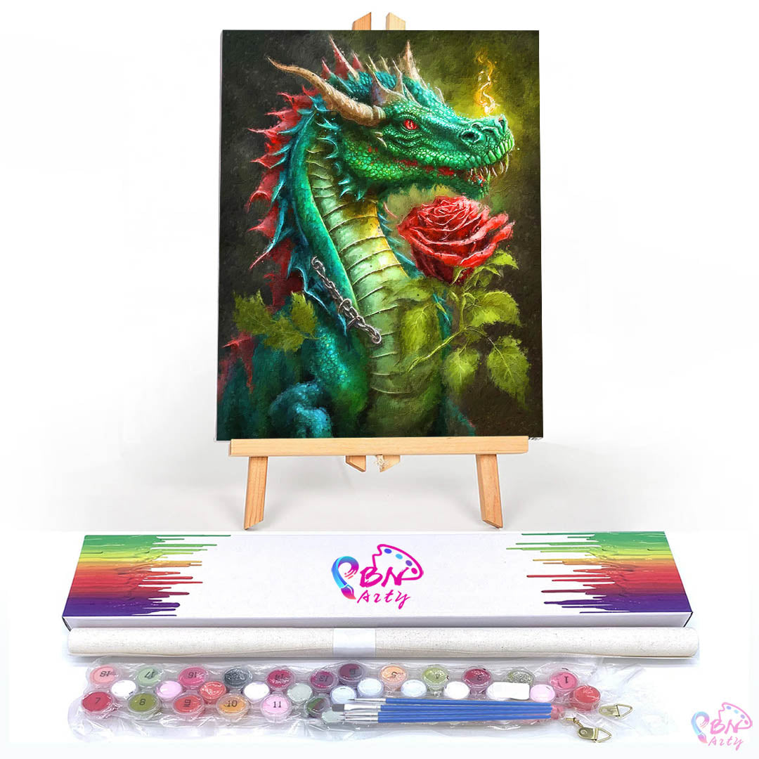 Paint By Numbers -Dragon