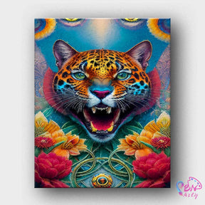 Paint By Numbers -Leopard