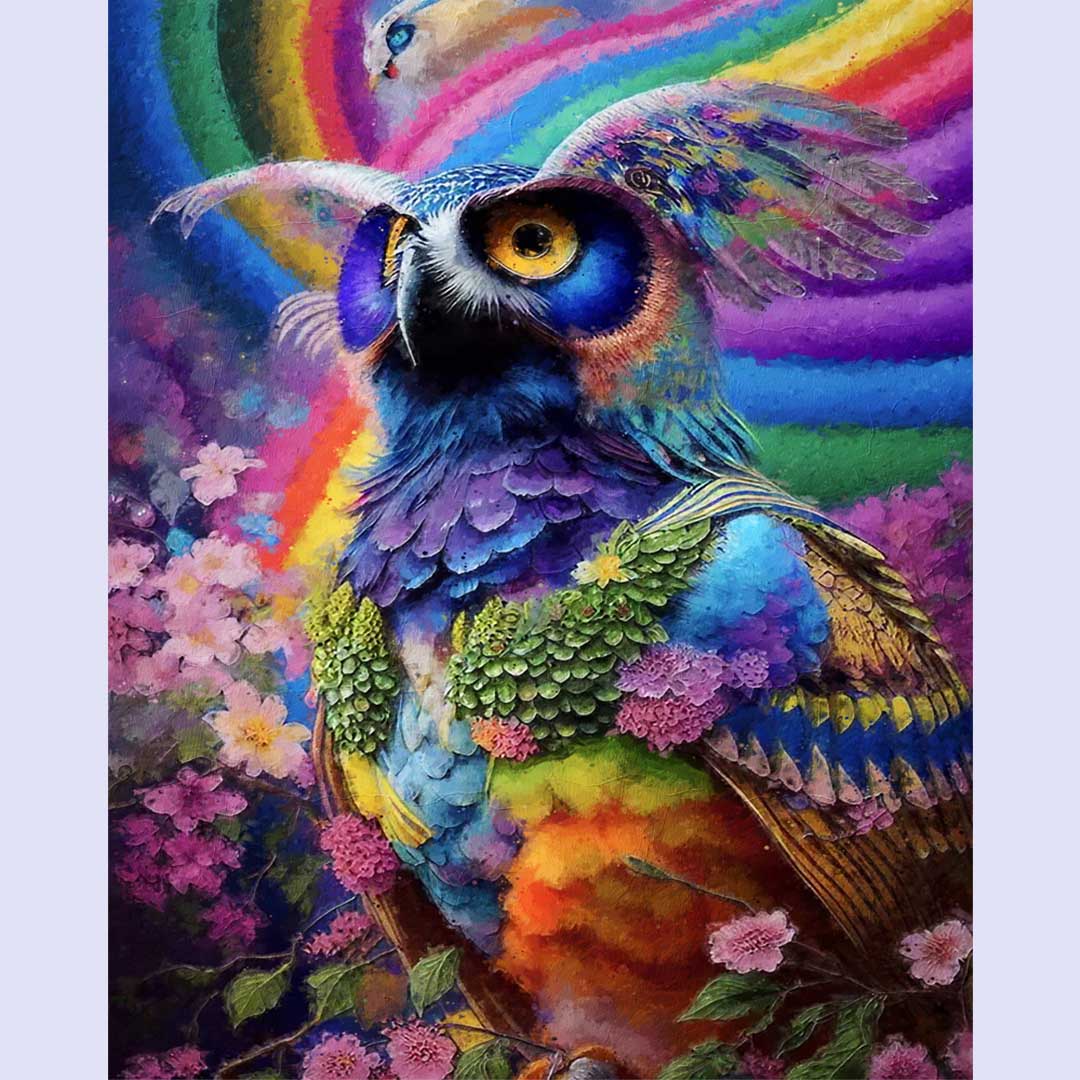 Paint By Numbers -Owl