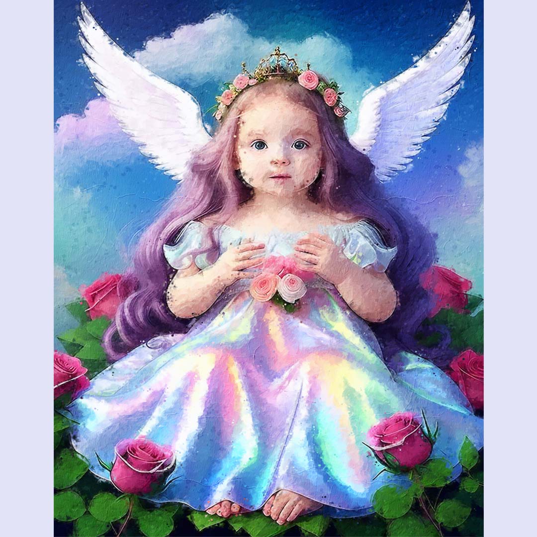 Paint By Numbers -Angel Baby