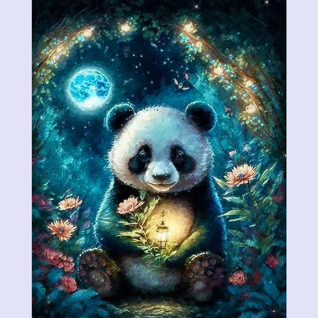 Paint By Numbers -Panda