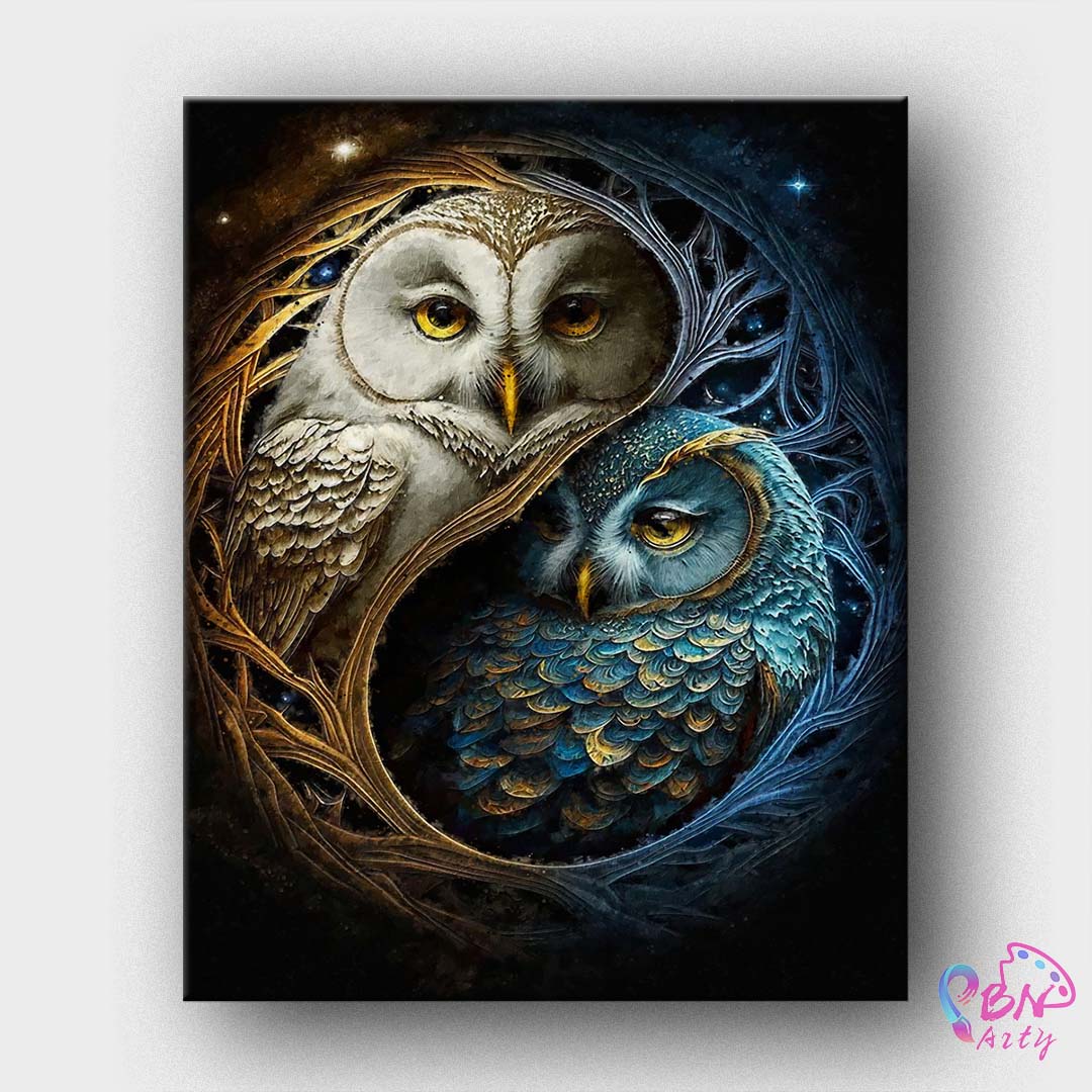 Paint By Numbers -Owl