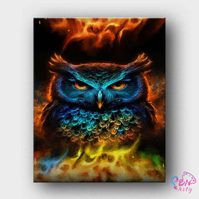 Paint By Numbers -Owl