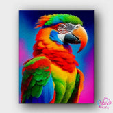 Paint By Numbers -Parrot