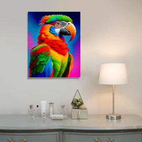 Paint By Numbers -Parrot