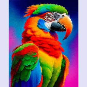 Paint By Numbers -Parrot