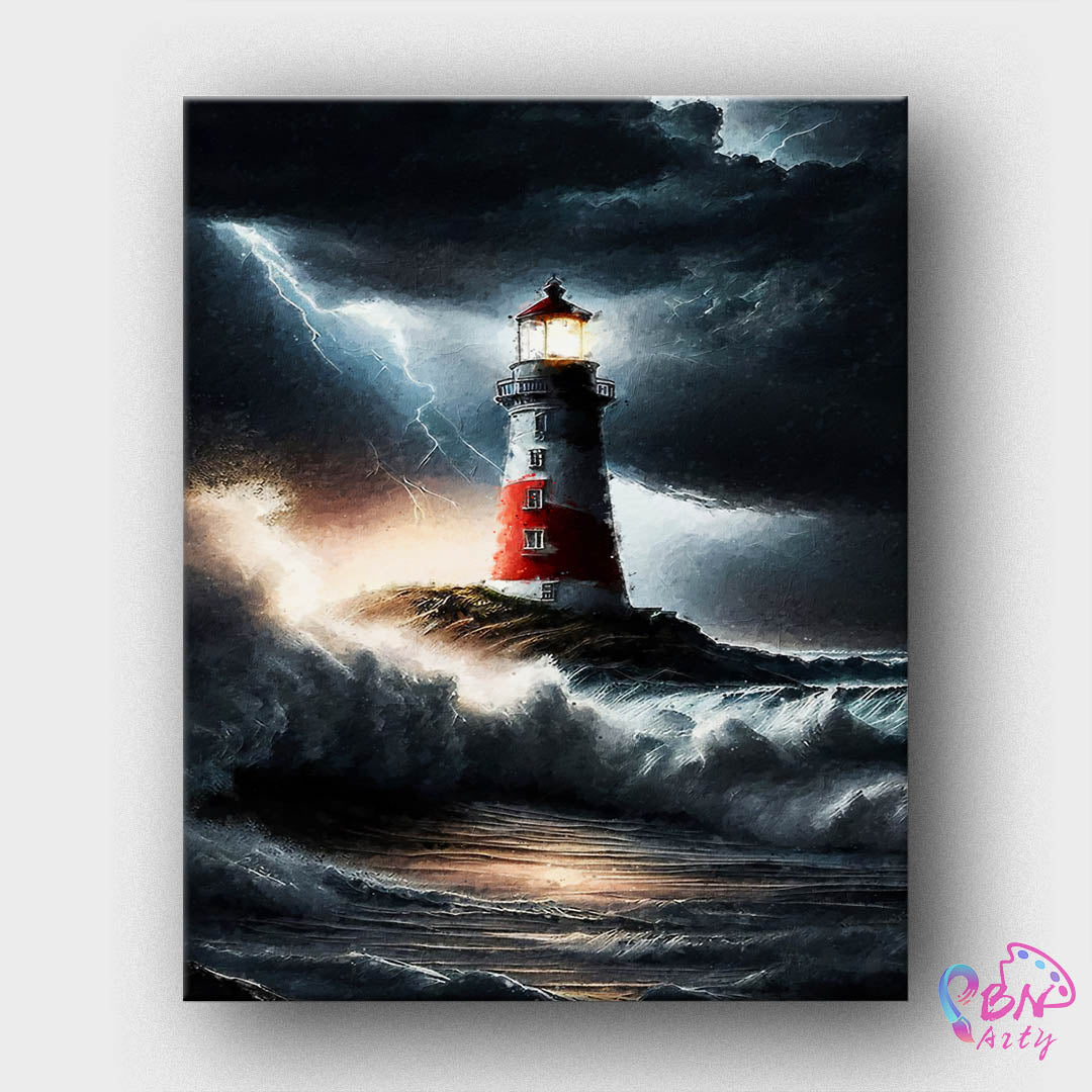 Paint By Numbers -Lighthouse