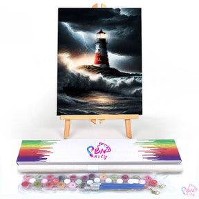 Paint By Numbers -Lighthouse