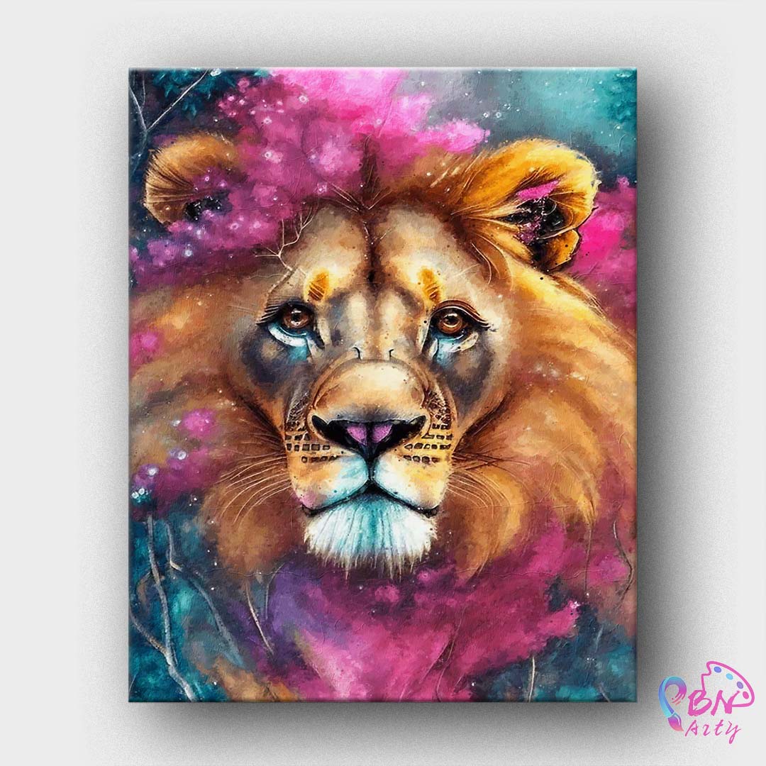 Paint By Numbers -Lion