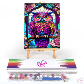 Paint By Numbers -Owl