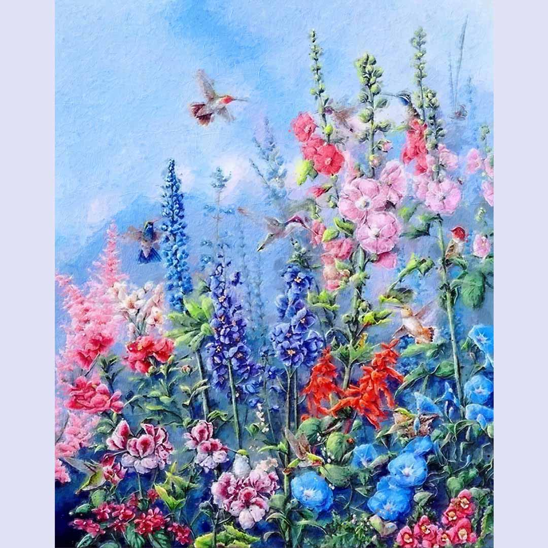 Paint By Numbers -Flowers