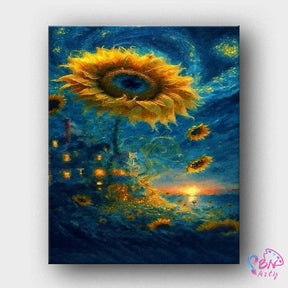 Paint By Numbers -Sunflower