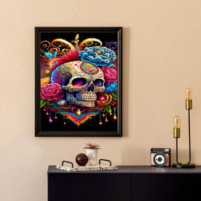 Paint By Numbers - Skull