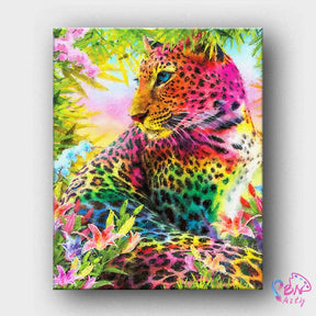 Paint By Numbers -Leopard