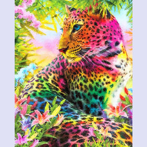 Paint By Numbers -Leopard