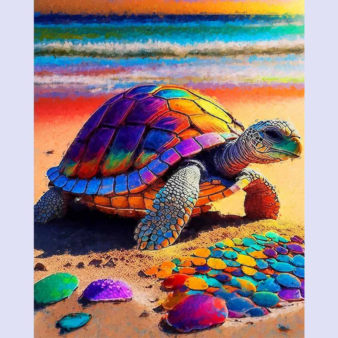 Paint By Numbers - Sea Turtle