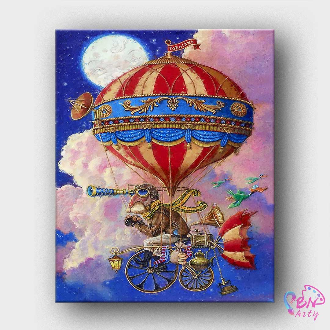 Paint By Numbers - Hot Air Balloon