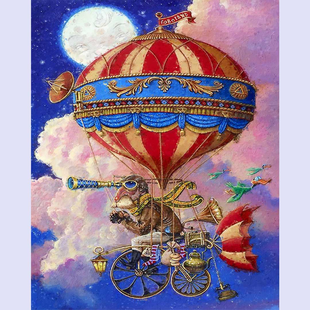 Paint By Numbers - Hot Air Balloon