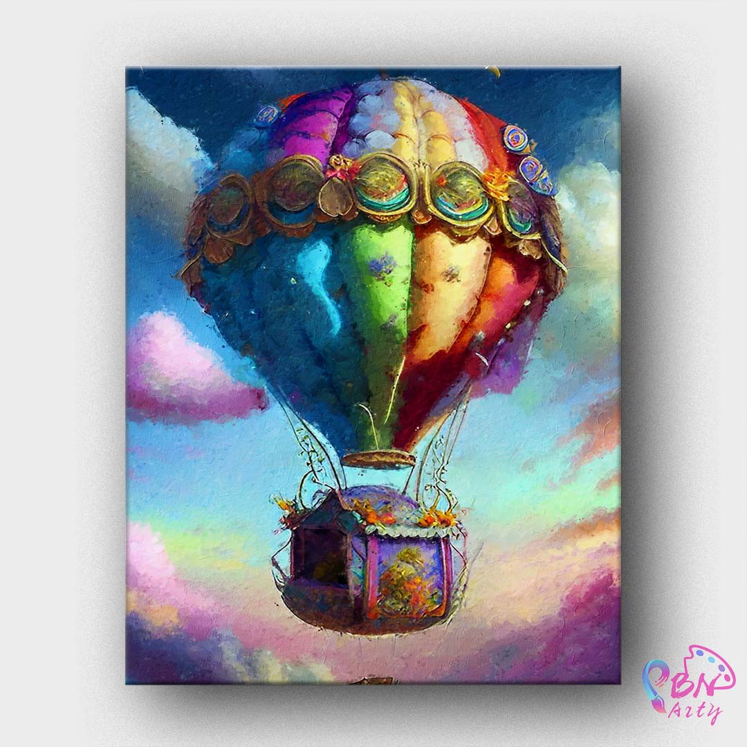 Paint By Numbers - Hot Air Balloon