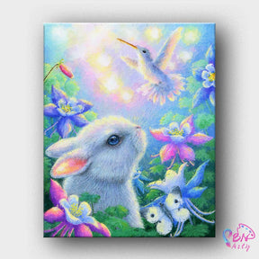 Paint By Numbers - Rabbit and Bird