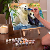 Paint By Numbers - Panda and Bear