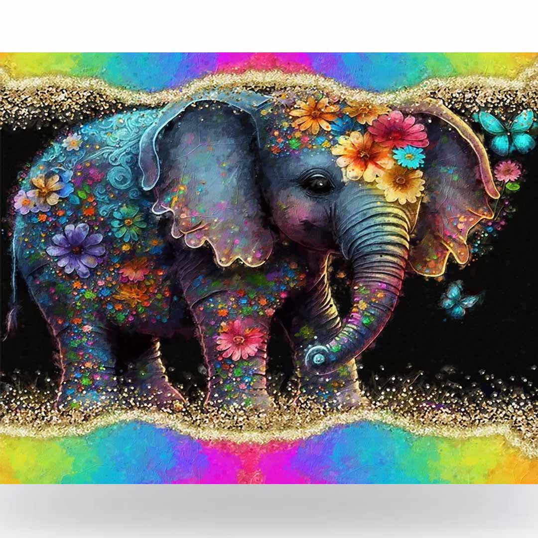 Paint By Numbers - Elephant