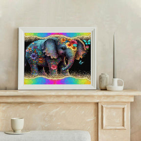 Paint By Numbers - Elephant