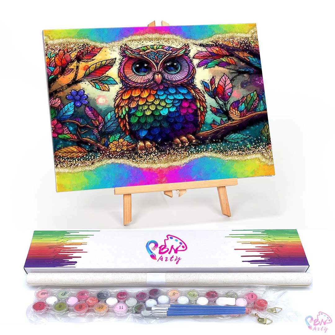 Paint By Numbers - Owl