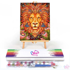 Paint By Numbers -Lion